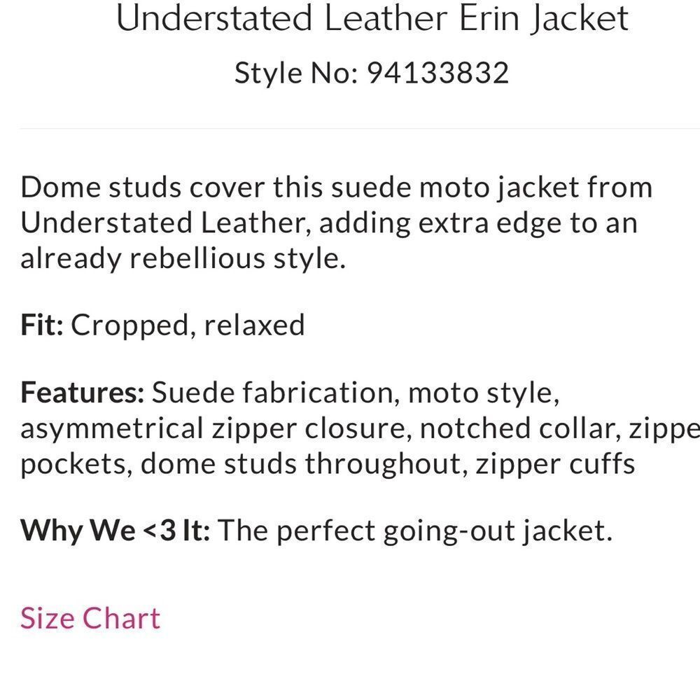 Understated Leather Erin Jacket - Picture 7 of 8